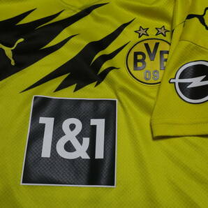 ドルトムント 17-18 ホーム ユニフォーム ジュニア 150-160cm プーマ PUMA Dortmund サッカー シャツ 子供 キッズ 黄の画像5