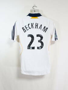 LAギャラクシー #23 BECKHAM ベッカム 07-08 ホーム ユニフォーム アディダス ADIDAS アメリカ USA Los Angeles Galaxy