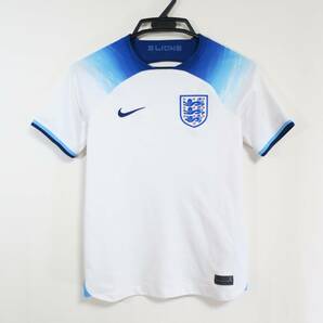イングランド 代表 2022 ホーム ユニフォーム ジュニアM 140-150cm ナイキ NIKE 送料無料 England サッカー シャツ キッズ の画像1
