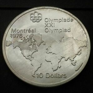 【カナダ】10ドル銀貨(品位925) KM#86.1 1973年 エリザベスⅡの画像6