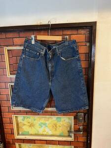 ショーパン　デニムパンツ ハーフ　短パン　リーバイス　505 Levi's 36インチ アウトドア　アメリカ古着　ジーンズ 