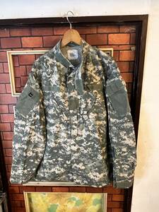 ミリタリージャケット デジカモ 軍もの 米軍実物 迷彩 アウトドア カモ柄　サイズL ビックサイズ　アメリカ古着