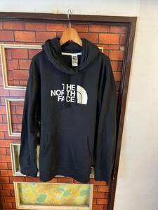 スウェットパーカー THE NORTH FACE ノースフェイス　黒系　XL ビックサイズ　アウトドア　オーバーサイズ　アメリカ古着