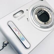 保管品 通電確認済 カシオ Casio EXILIM EX-Z4 バッテリー チャージャー シルバー コンパクト デジタルカメラ カメラ_画像6
