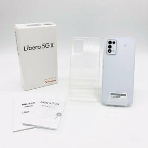 Хранимые предметы Y!mobile Y!mobile Libero 5G III. A202ZT Libero Стандартный комплект Белый 〇 Judgment SIM Free Body Box В комплекте