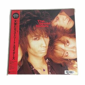 【福0415-10】The Street Sliders ストリート スライダーズ 天使たち 邦楽 ROCK LP レコード 中古