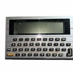 【ギ0420-81】CASIO PERSONAL COMPUTER PB-700 ジャンク品 動作未確認 電池部分カバーなしCASIO カシオ 昭和 レトロの画像5