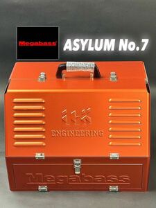 [ new goods unused goods ] Megabass a rhinoceros Ram aluminium semi mono cook * tackle box super rare goods!No.7