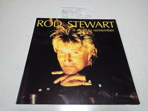 ●　ロッドスチュワート　【　JAPAN TOUR '94 1994ツアーパンフレット ♪半券付き　】　ROD STEWART　※管理番号 pa3310