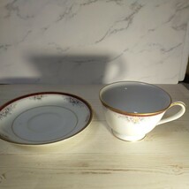  ブランド食器 NORITAKE ノリタケ カップ&ソーサー 6客 VILLA HAVEN 箱付き (AＹ)_画像7