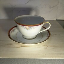  ブランド食器 NORITAKE ノリタケ カップ&ソーサー 6客 VILLA HAVEN 箱付き (AＹ)_画像3