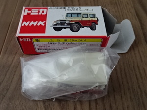 トミカ NHK 中継車 クラシック トヨタ ランドクルーザー ランクル ミニカー TOMICA TOYOTA LAND CRUISER Toy Car