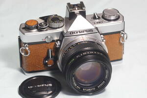 ☆☆動作確認済　OLYMPUS (オリンパス) OM-1 +ZUIKO MC AUTO-S 1:1.4 50mm 完動品 きれい