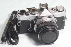 ☆☆動作確認済　OLYMPUS (オリンパス) OM-1 +F.ZUIKO AUTO-S 1:1.8 50mm 完動品 