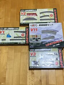 鉄道模型 KATO ユニトラック Nゲージ線路セット V1 V2 V3 V11