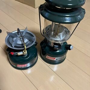 コールマン　ランタンとストーブのセット