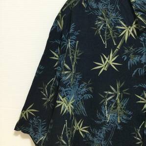 NATURAL ISSUE アロハシャツ ハワイアン レーヨン半袖シャツ メンズL 良品綺麗の画像5