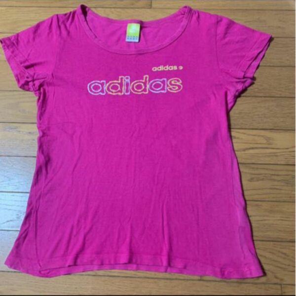 アディダス adidas レディース　半袖Tシャツ L