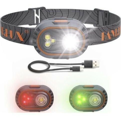 ヘッドライト ヘッドランプ LEDヘッドライト LED 充電式 500ルーメン 赤と緑の光を含む5つのライトモード 釣り キャンプ 探検 作業