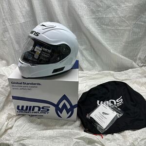 wins ウインズ フルフェイスヘルメット FF-COMFORT クールホワイト Lサイズ！新品！