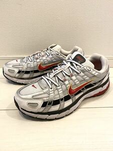 NIKE|ナイキ|P-6000|BV1021-101|27.5cm|エアペガサス2006|スニーカー|ランニングシューズ|シルバー|テック系|Y2K|メンズ|ダッドシューズ