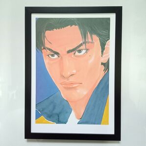 SLAM DUNK スラムダンク イラスト ポスター 額付き No.97
