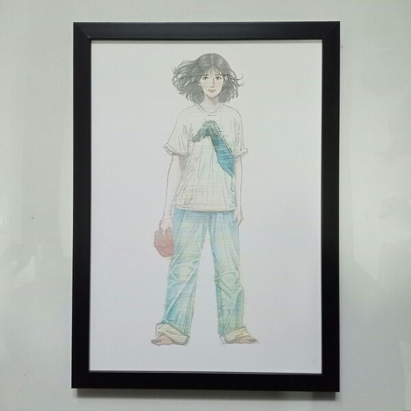 SLAM DUNK スラムダンク イラスト ポスター 額付き No.47