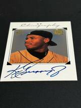 1998 SP Authentic Chirography Ken Griffey Jr. SP/400 autograph auto ケン　グリフィー　ジュニア　サイン_画像2