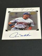 1998 SP Authentic Chirography Paul Molitor SP/800 autograph auto ポール　モリター　サイン_画像4