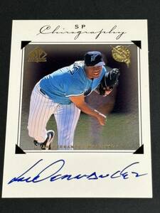 1998 SP Authentic Chirography Livan Hernandez autograph auto リバン　ヘルナンデス　サイン