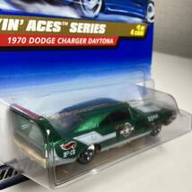 ☆ホットウィール☆ 1970 ダッジ　チャージャー　デイトナ　緑　カード痛みあり　Hot Wheels _画像4