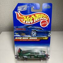 ☆ホットウィール☆ 1970 ダッジ　チャージャー　デイトナ　緑　カード痛みあり　Hot Wheels _画像2