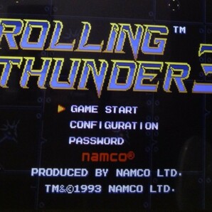 ローリングサンダー3 Rolling thunder3 メガドライブの画像2