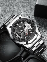 TK131:【定価62800円】１円スタート メンズ 腕時計 高級感 良デザイン クォーツ_画像6