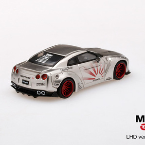 49右2 MINI GT 1/64 LB★WORKS 日産 GT-R R35 スカイライン ニッサン 改造カスタム トミカサイズ ホットウィール ワイルドスピード レアの画像7