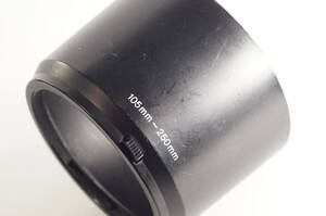 jaB★並品★ZENZA BRONICA 105mm-250mm ゼンザブロニカETR E105-250mm用レンズフード