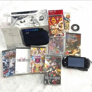 PSP本体 ソフト８個《箱・備品付き》携帯用ゲーム機