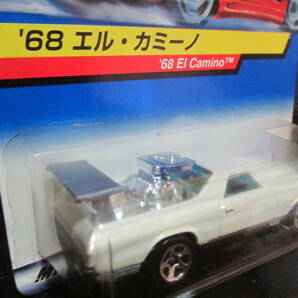 ■□ '68 エル カミーノ HW ‘68 EL CAMINO バンダイ 日本語カード OLD HOT WHEELS 未開封 □■の画像3