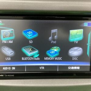 B-1410 パナソニック ストラーダ CN-RE05WD  メモリーナビ   Bluetooth フルセグ CD SD DVD 2018年地図の画像2