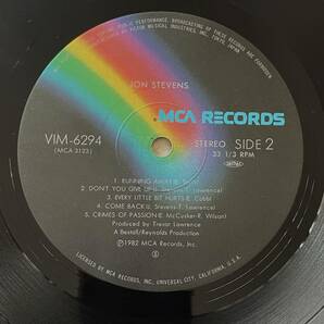 格安！帯付き★国内盤 ジョン スティーブンス【JOHN STEVENS】／僕だけのメッセージ ★レコ番号：VIM-6294の画像4