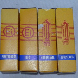 YUGOSLAVIA Ei  12BH7 真空管 ４本 中古品 現状の画像8