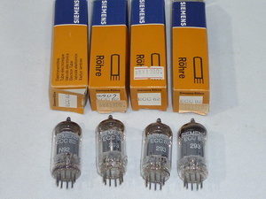 SIEMENS Siemens ECC82 vacuum tube 4ps.@ present condition 