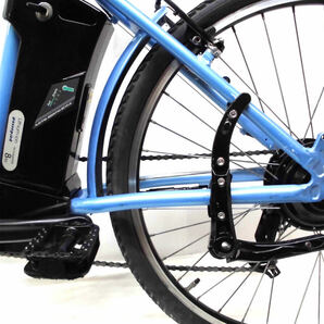 1円～Passepied 電動自転車 24V 8Ah SHIMANO 6段 26インチ 青色 動作確認済 4282の画像6