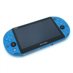 【中古】本体）【ジャンク】SONY/PSVita アクアブルー/PCH-2000[240006518598]