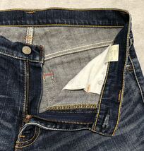 950◆Levi's リーバイス◆色落ち抜群 705 ユーズド加工 ストレッチ デニム ジーンズ W31L32_画像6