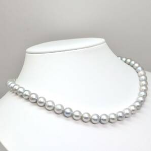 TASAKI(田崎真珠)◆アコヤ本真珠ネックレス/ 7 ◆A 約42.8g 約43.5cm 8.0-8.5mm珠 pearl パール jewelry necklace ジュエリー EC0/ED0の画像2