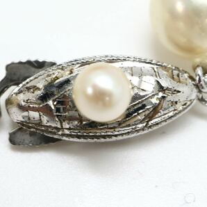 ◆アコヤ本真珠/ 11 ◆A 約33.8g 約41.5cm 7.5-8.0mm珠 pearl パール jewelry necklace ジュエリー DC0/DE0の画像7