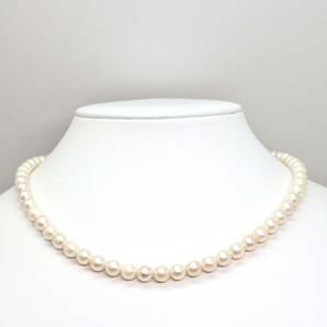 TASAKI(田崎真珠)箱付き!!◆アコヤ本真珠ネックレス◆A 約30.2g 約42.5cm 7.0mm珠 pearl パール jewelry necklace ジュエリー DD0/DH0の画像3