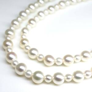 TASAKI(田崎真珠)◆K18 本真珠ネックレス/ 31 ◆A 約11.9g 約42.0cm 3.5-5.0mm珠 pearl パール jewelry necklace ジュエリー EC3/ED0