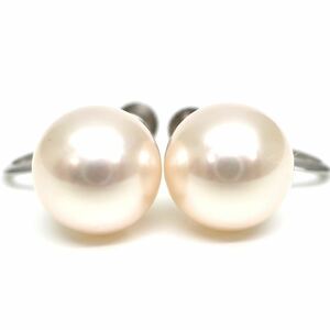 ◆K14 アコヤ本真珠イヤリング◆As 約2.0g パール pearl ジュエリー earring DF0/DF0